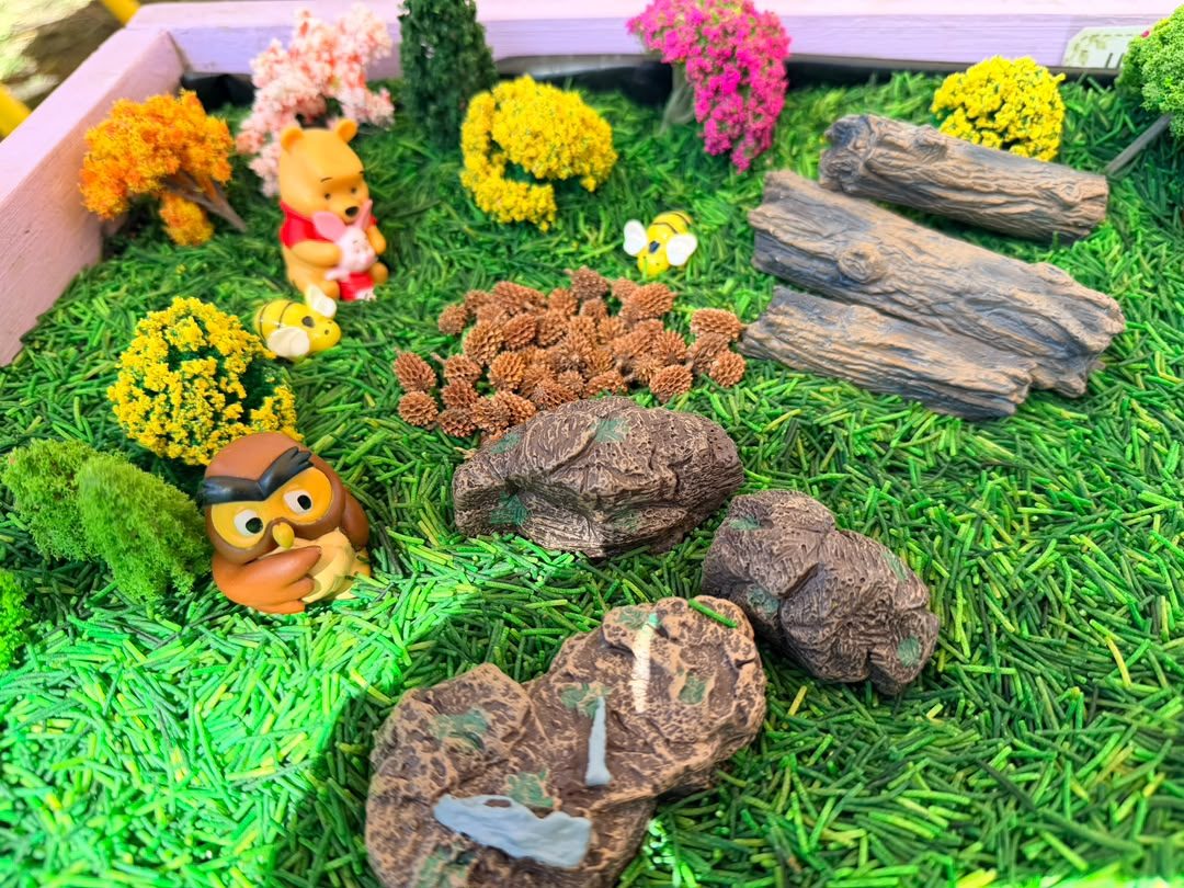 Woodland sensory diorama